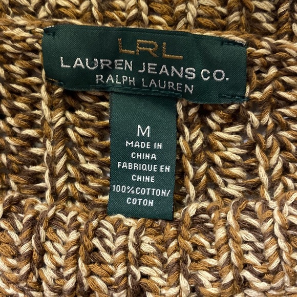 Ralph Lauren Marled Open Weave Sweater - Picture 4 of 7